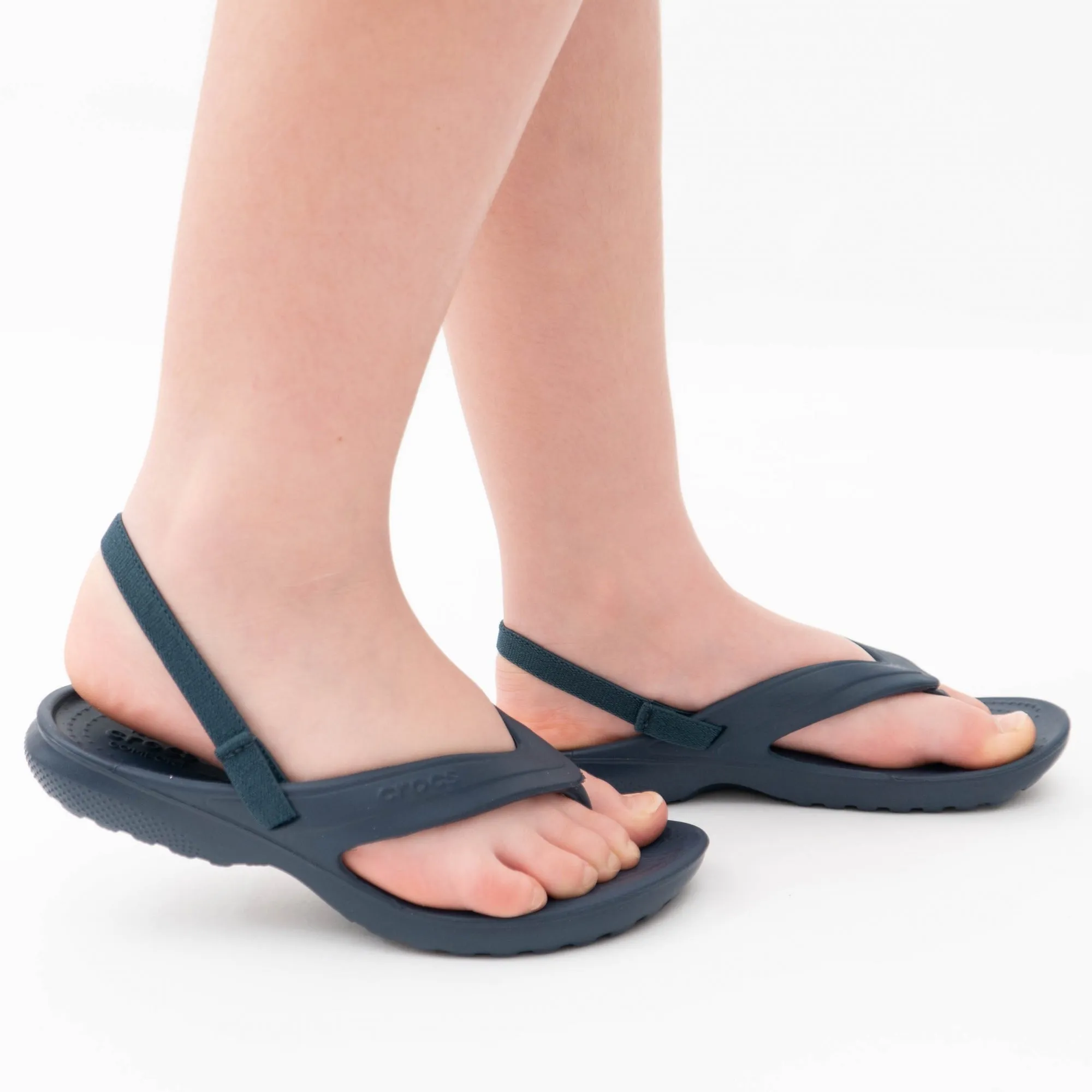 202871-410 CLASSIC FLIP Kids Sandals Navy