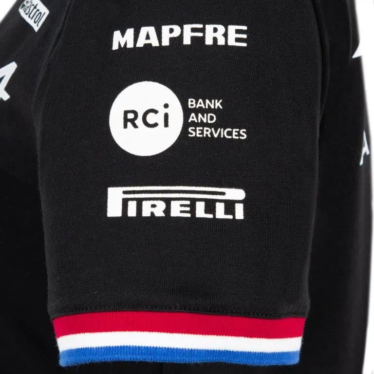 Alpine Womens Polo, Team, Black, 2021