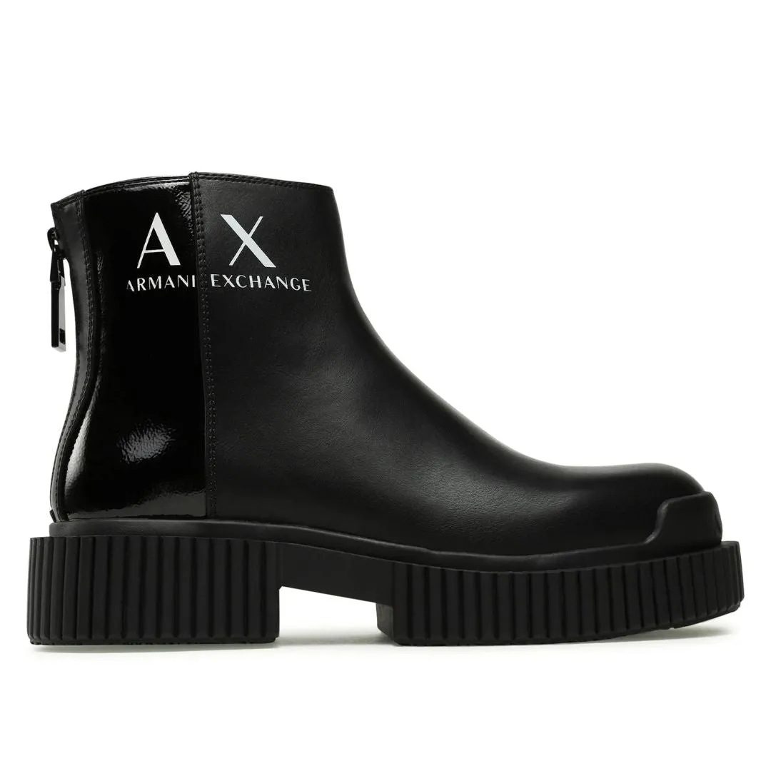ARMANI EXCHANGE Ankle Boots Womens Boots XDM009-BLK