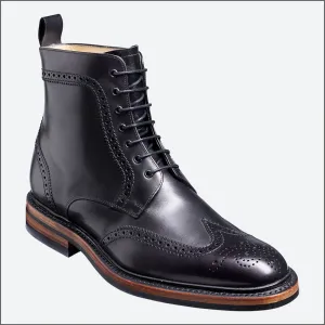 Barker Donegal Black  Grain Boot@