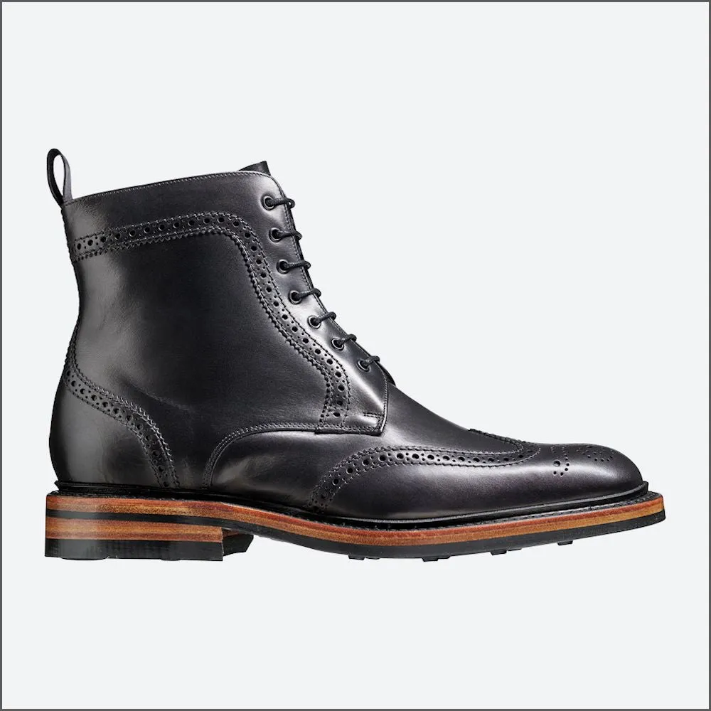 Barker Donegal Black  Grain Boot@