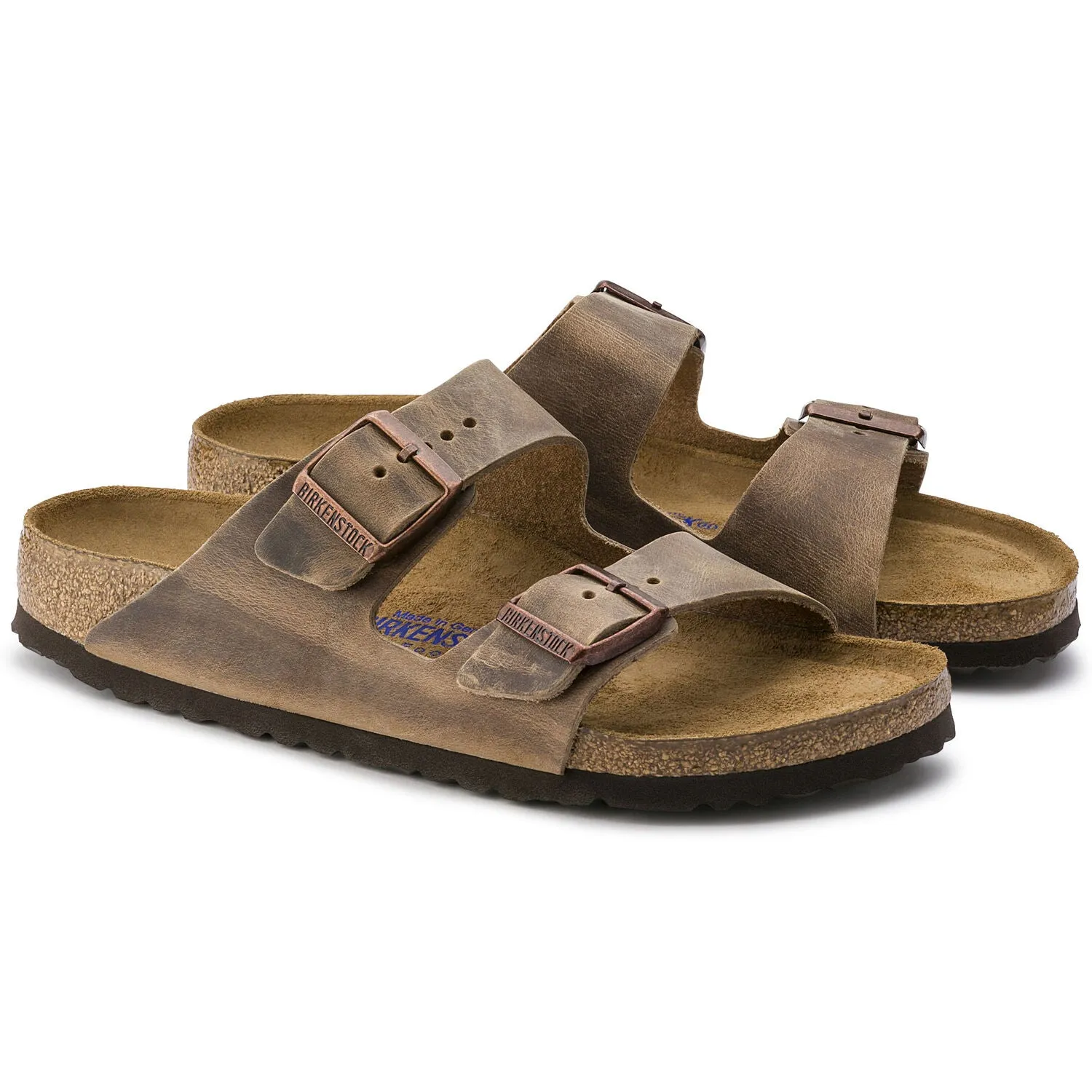 BIRKENSTOCK ARIZONA TOBACCO OILED LEATHER