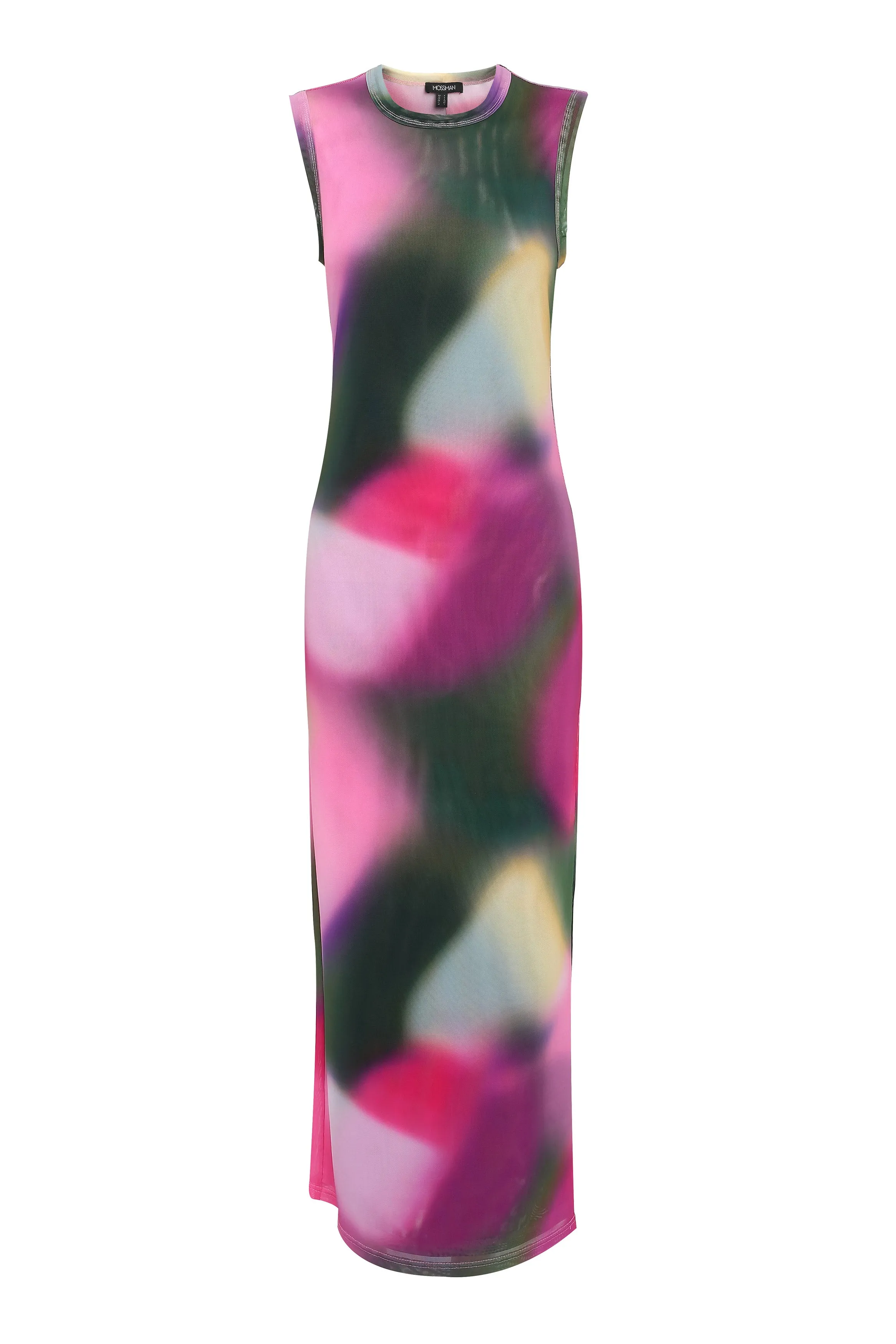 Blurred Midi Dress
