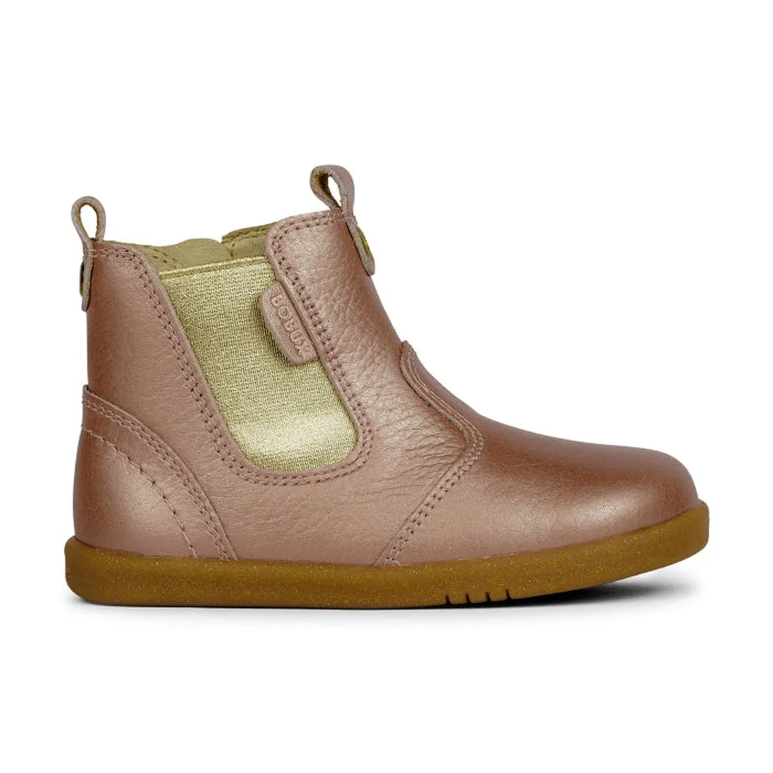 Bobux Iwalk Jodhpur Boot Rose Gold 620839