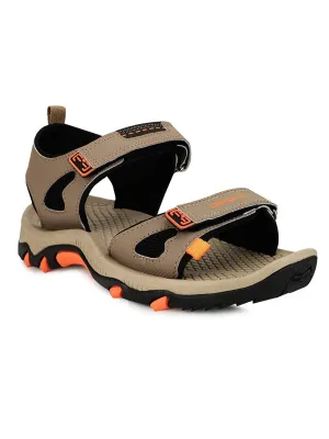 Campus Men's 2GC-01 BEIGE/V.ORG Casual Sandals 9 UK