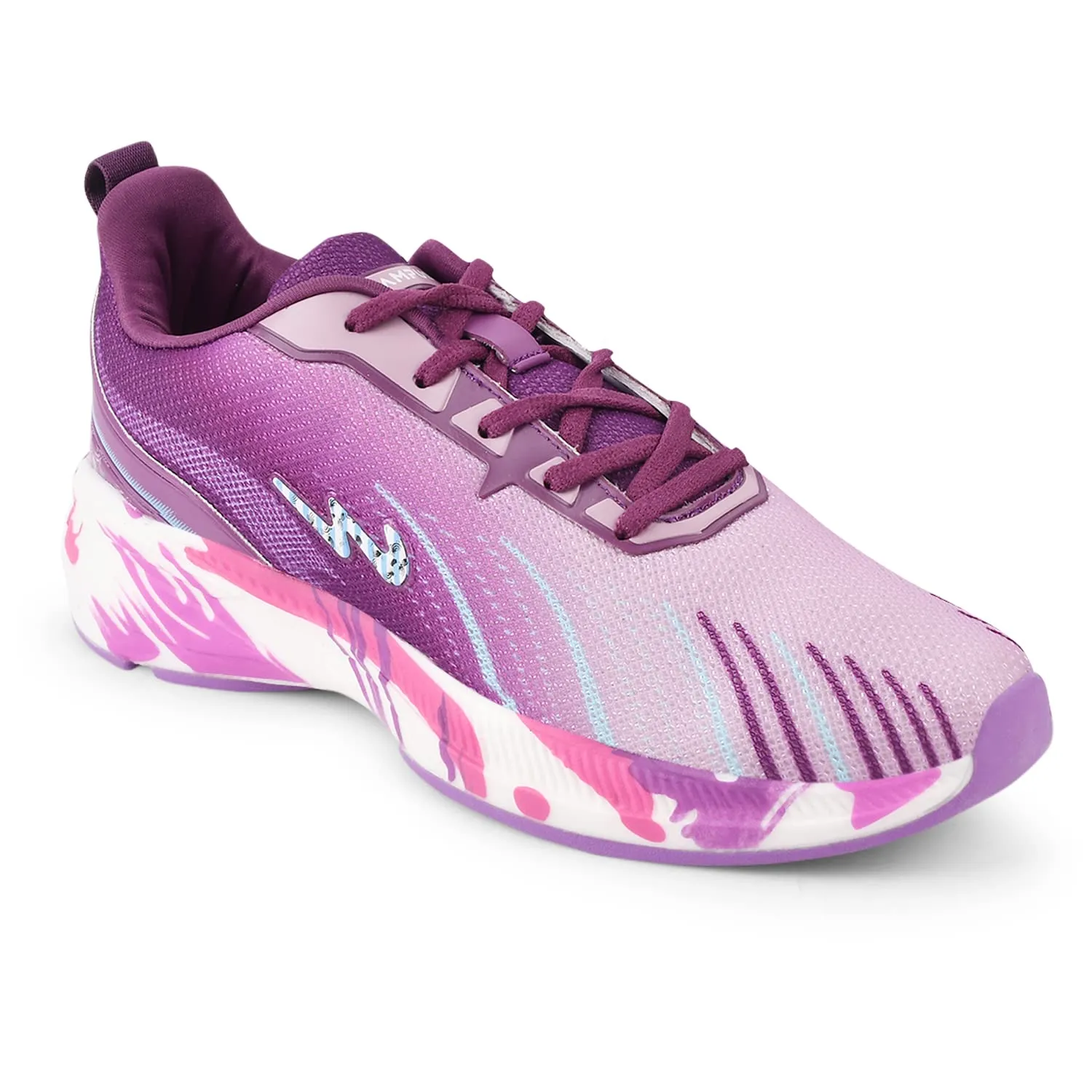 Campus Women's Camp Streak PRPL/Mauve Running Shoes - 7UK 22L-132