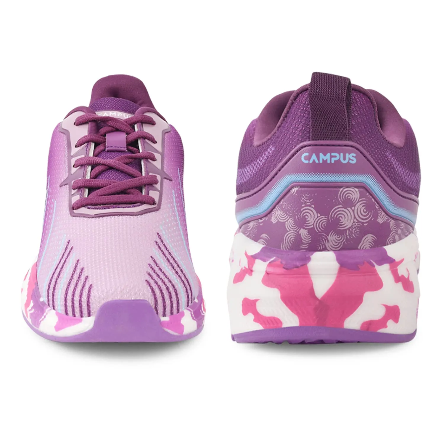 Campus Women's Camp Streak PRPL/Mauve Running Shoes - 7UK 22L-132