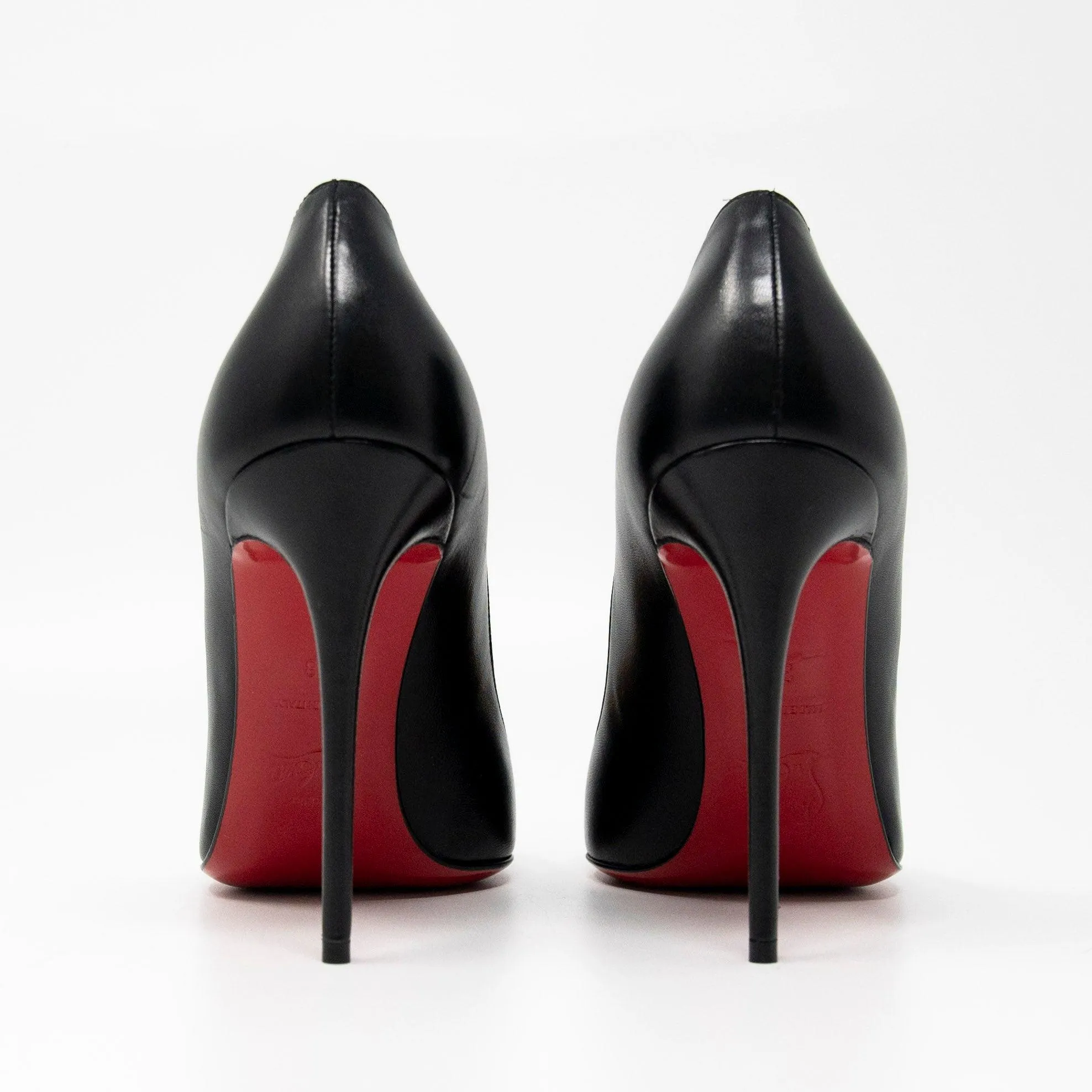 Christian Louboutin Black Pigalle Follies Pumps 38