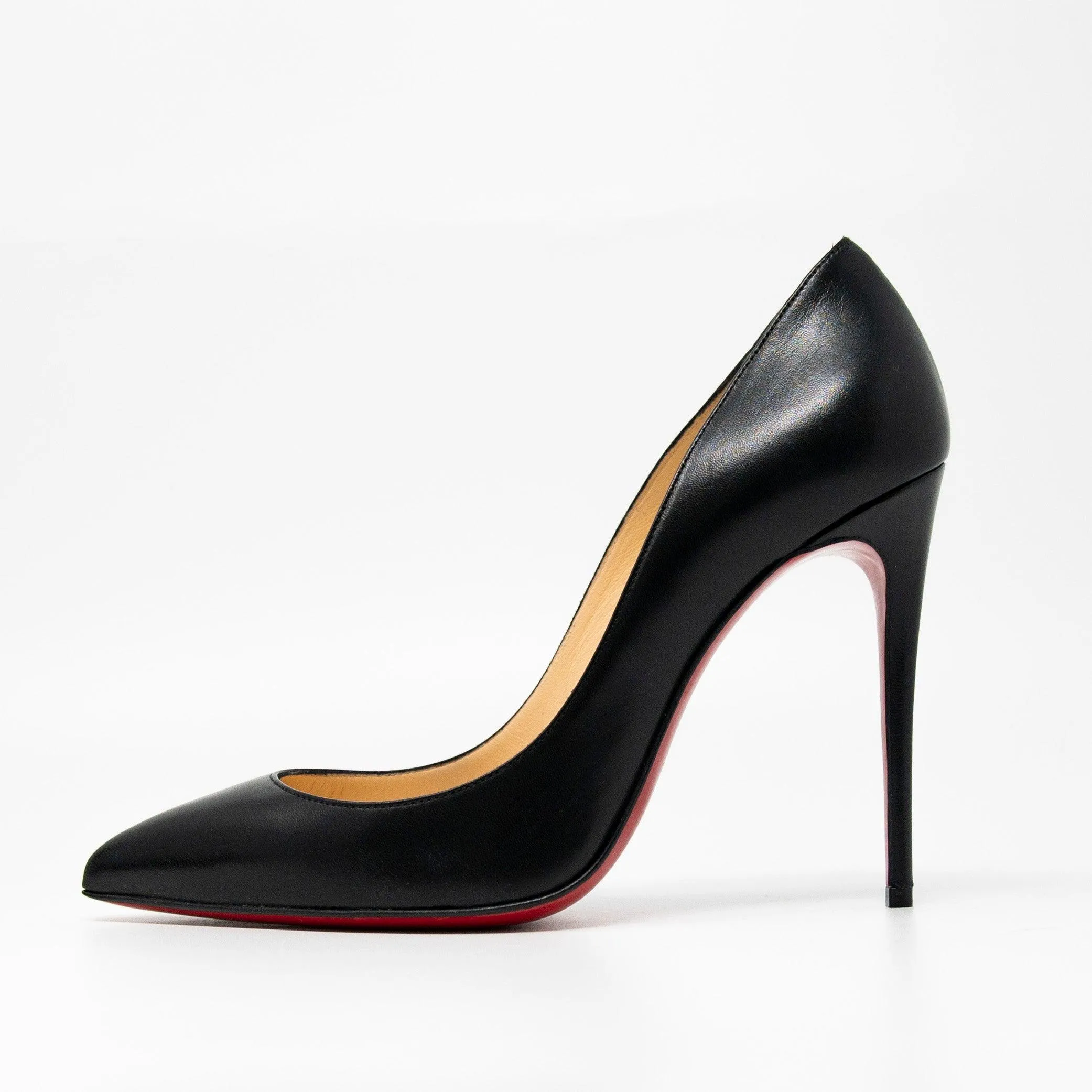 Christian Louboutin Black Pigalle Follies Pumps 38