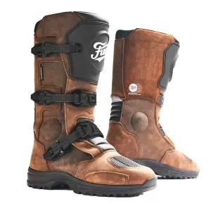 Fuel Rally Raid Boots Brown