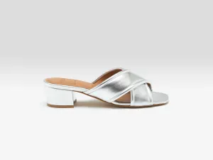 Grace Mules   (251 / W / SILVER)