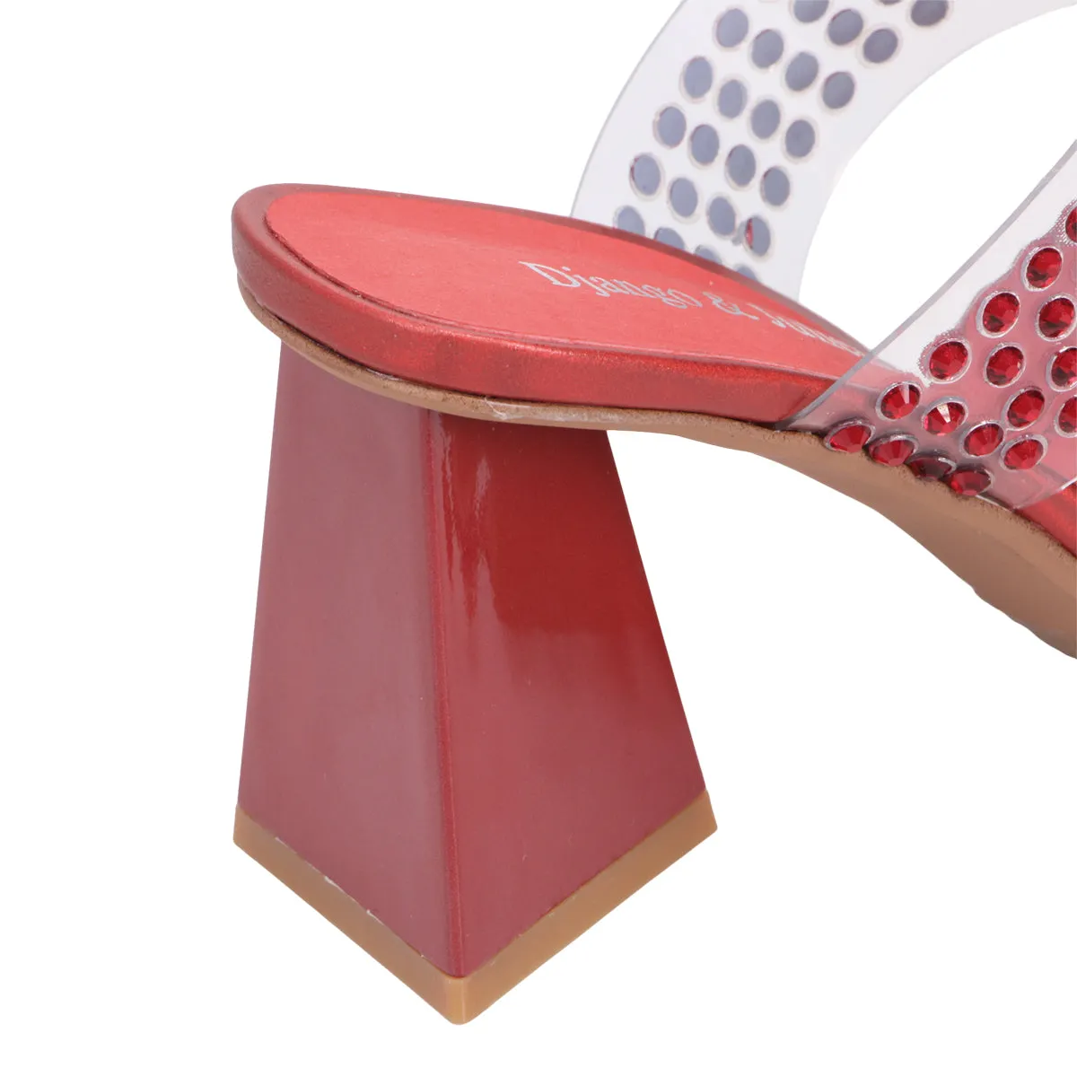 Hermia Heeled Slide