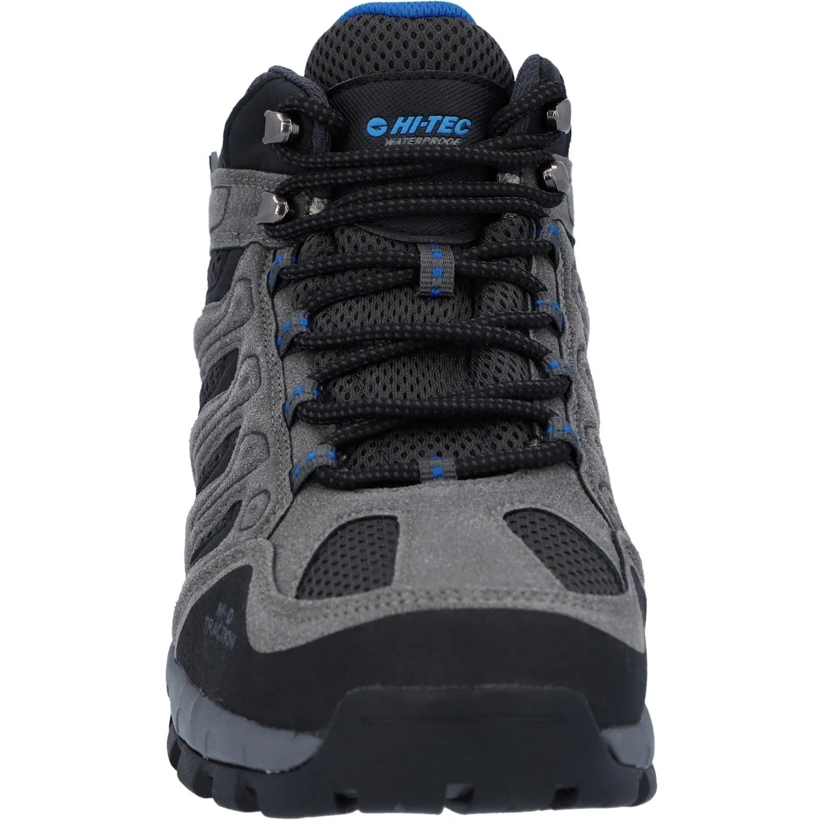 Hi-Tec Men's Torca Mid Boots in Charcoal/Nautical Blue 7 to 13