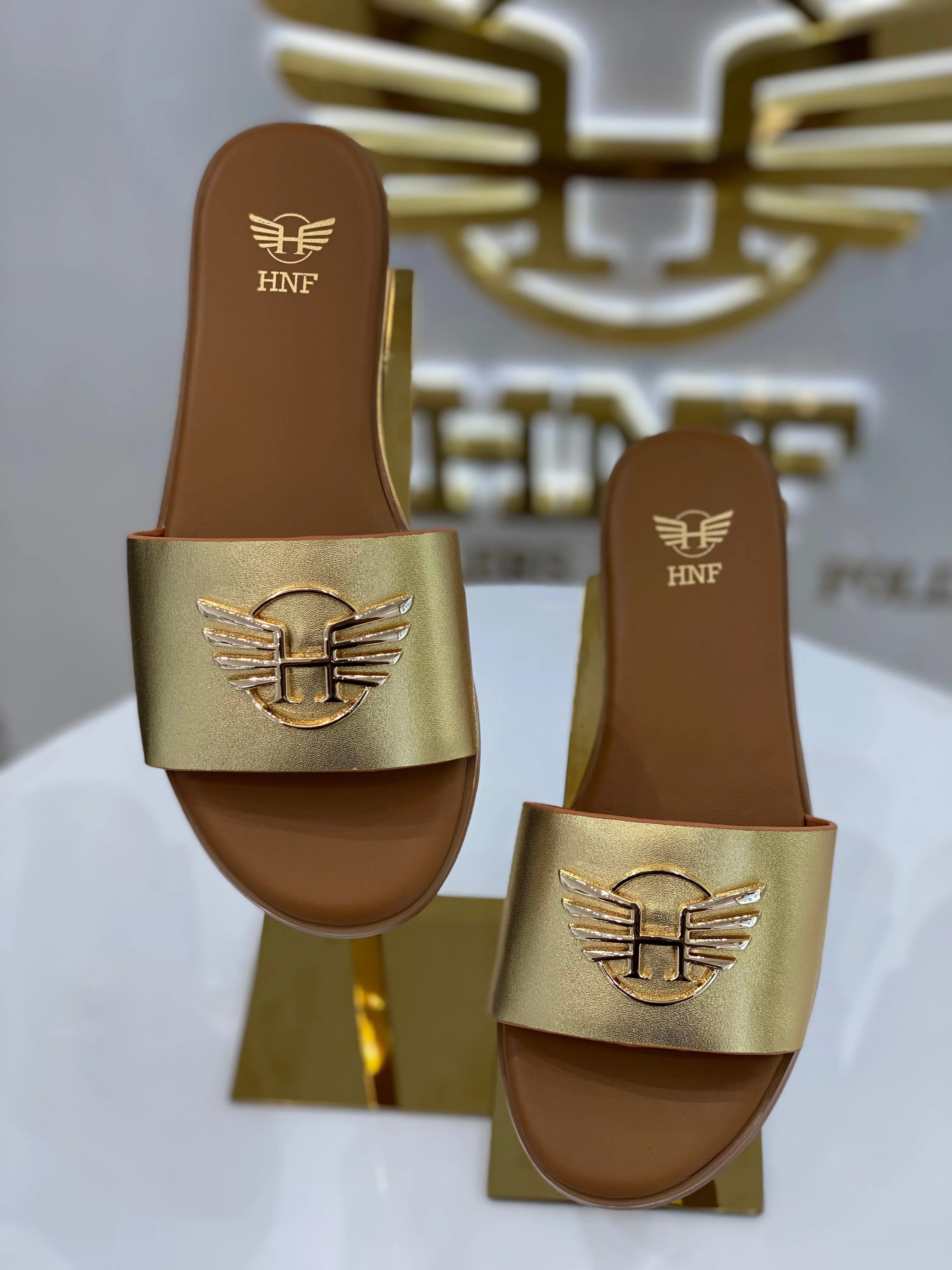HNF Leather Sandals