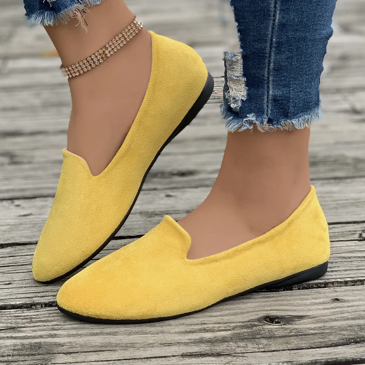 JANELLE  Casual Comfortable Pointed-Toe Flats