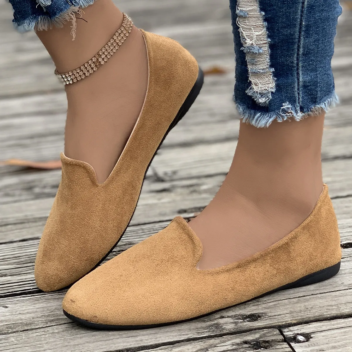 JANELLE  Casual Comfortable Pointed-Toe Flats