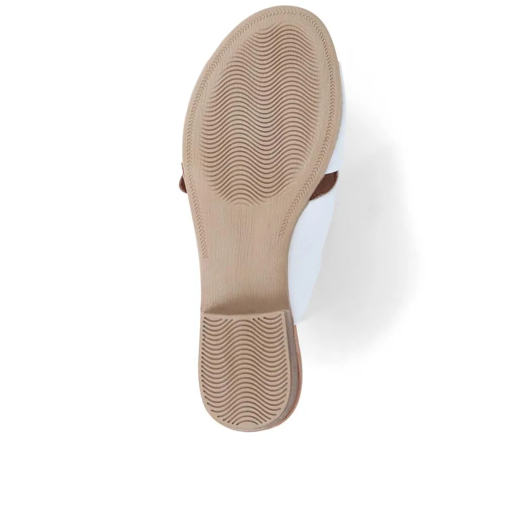 Leather Mules - BELMET37019 / 323 856