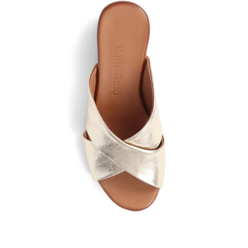 Leather Mules - BELMET37019 / 323 856