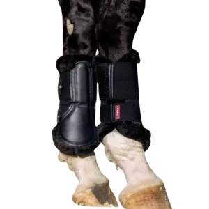 LeMieux Fleece Edged Mesh Brushing Boots
