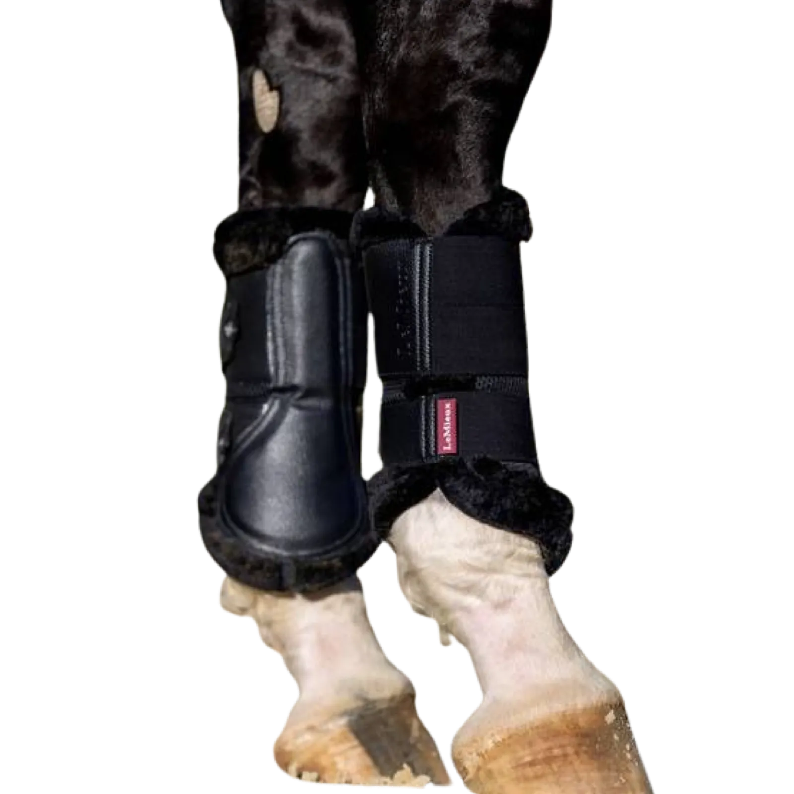 LeMieux Fleece Edged Mesh Brushing Boots