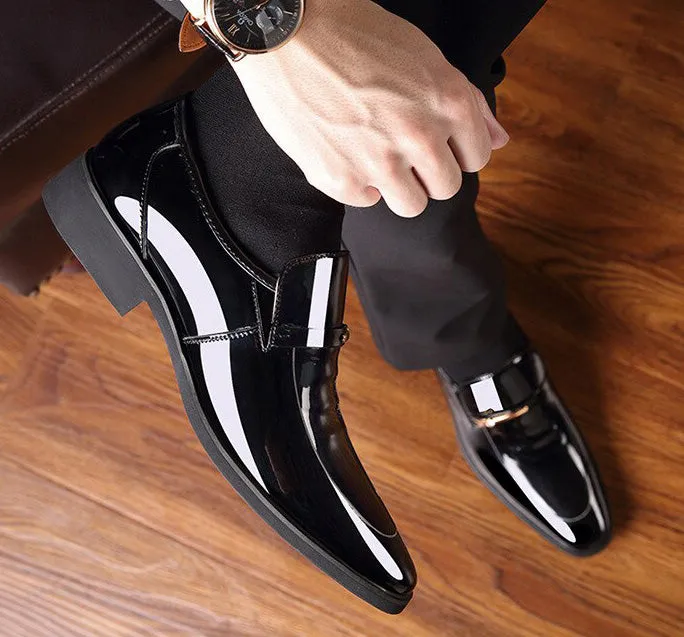 Lyxiga Läderloafers