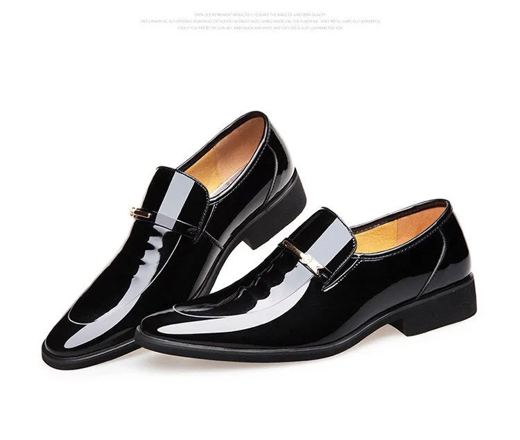 Lyxiga Läderloafers