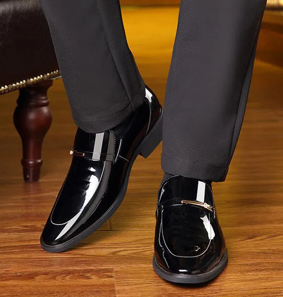 Lyxiga Läderloafers