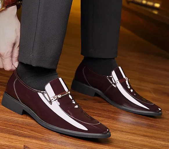 Lyxiga Läderloafers