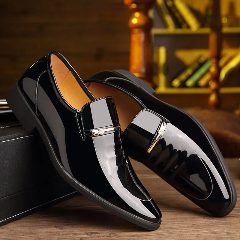 Lyxiga Läderloafers