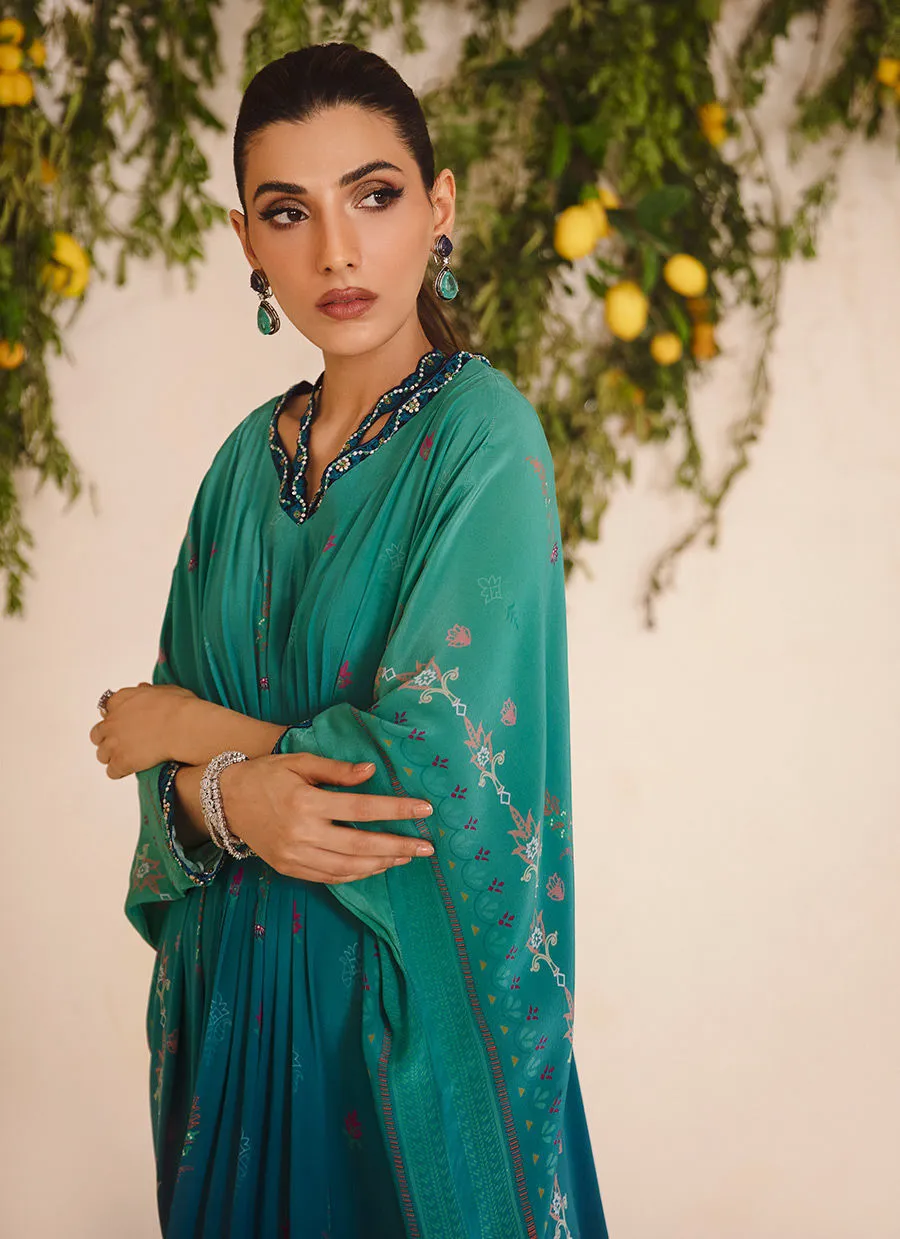 Mayna Festive Luxe Pret 23 - Nehir Ombre Kaftan
