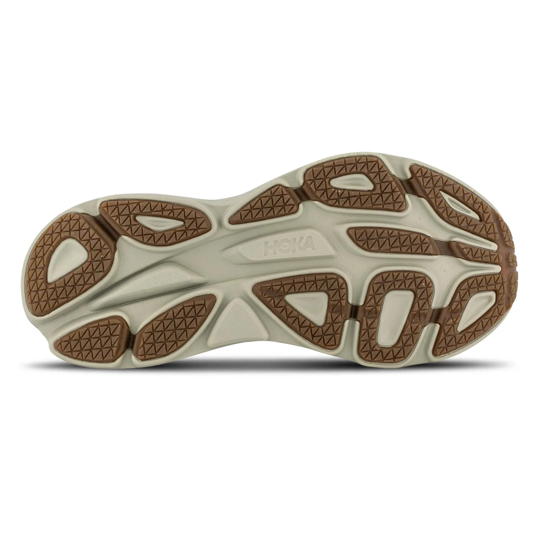 Mens HOKA Bondi 8 - Slate / Barley