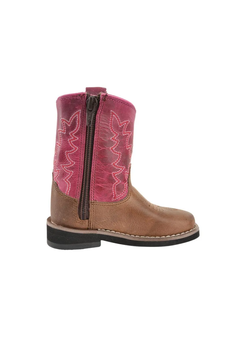Pure Western Boots Toddler Molly Pink (PCP78070T)