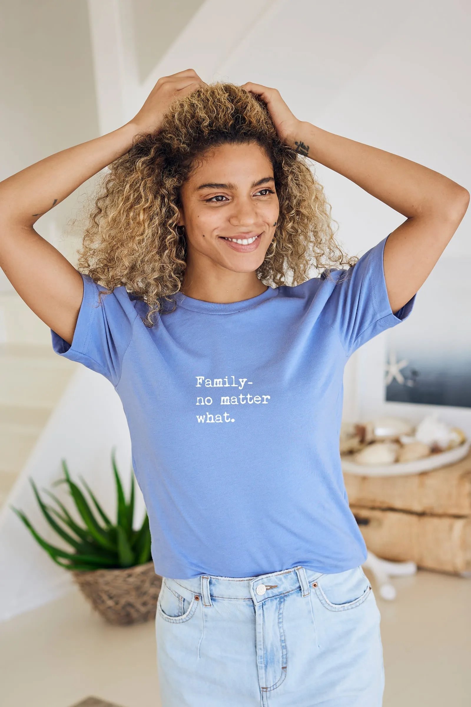 "Family No Matter What" Short Sleeve Tee