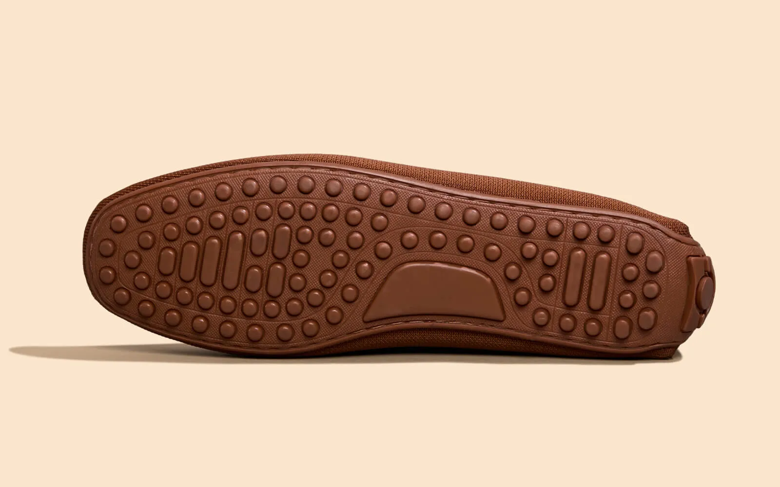 ReLive Knit Color Block Loafers : Beige-Brown