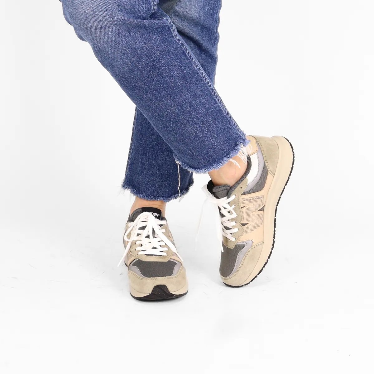Rigmor Reflective Silver Mink