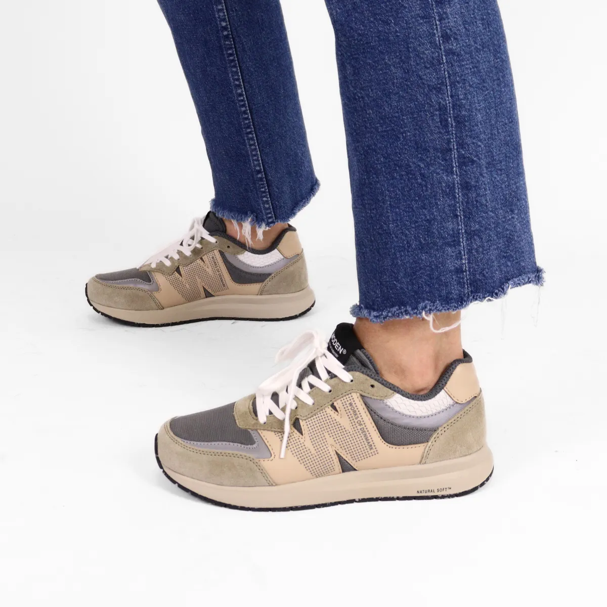 Rigmor Reflective Silver Mink