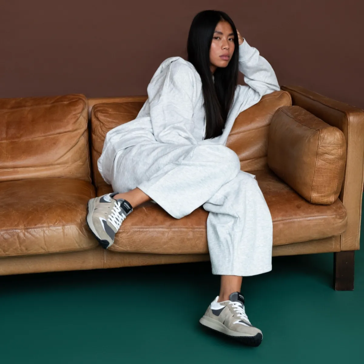 Rigmor Reflective Silver Mink