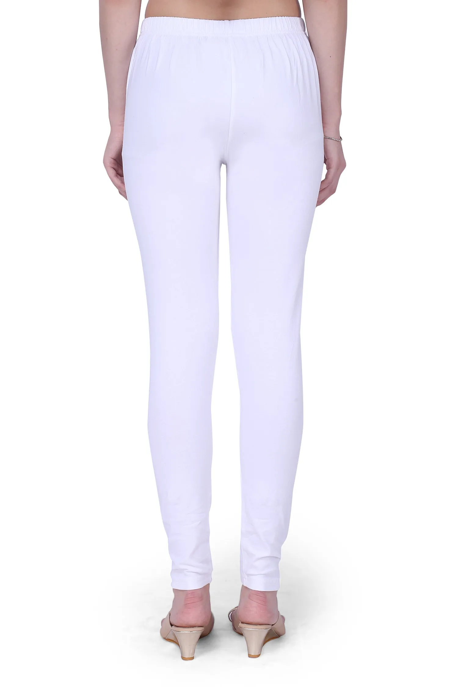 Semantic Women's Cotton-Elastane Leggings - Solid (Available in Colors)