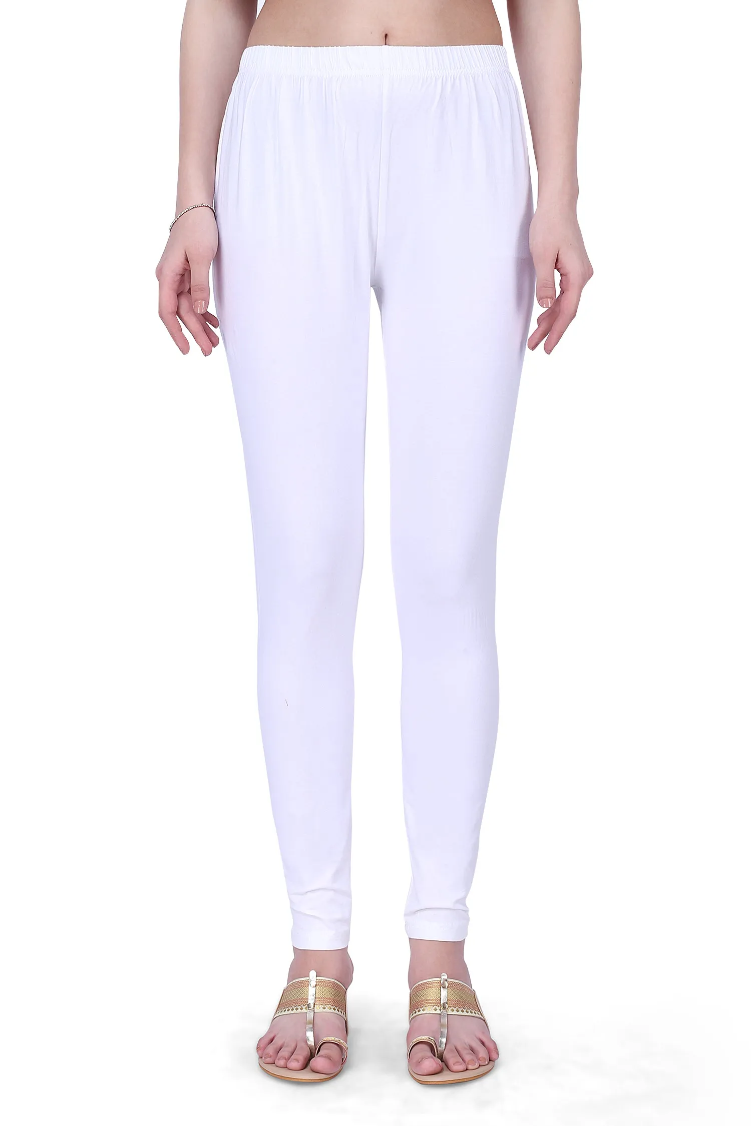 Semantic Women's Cotton-Elastane Leggings - Solid (Available in Colors)