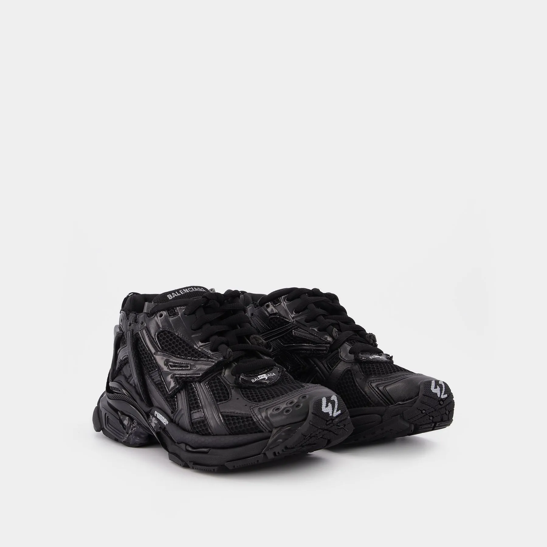 Sneakers Runner en Mesh Noir