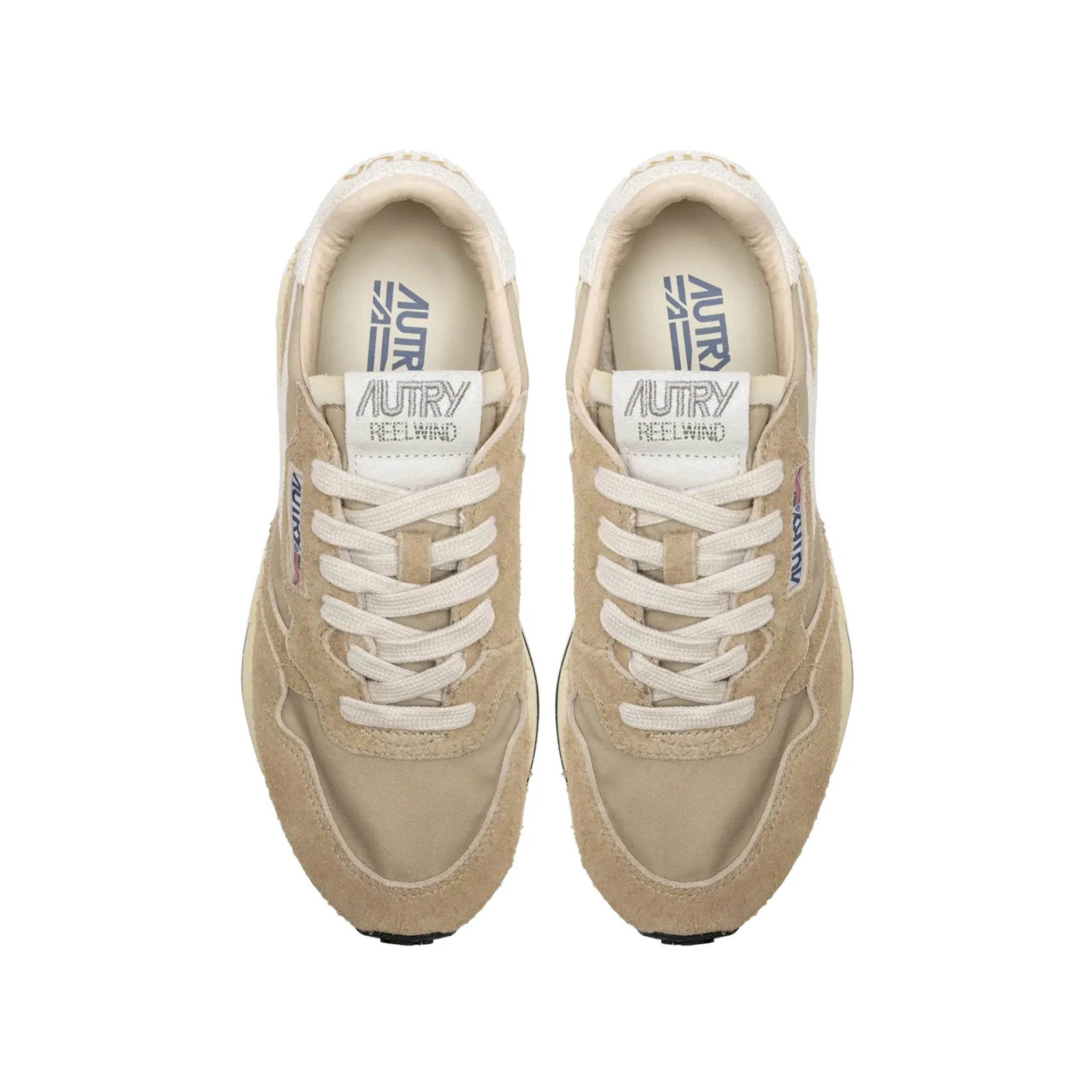 Sneakers Uomo Reelwind Low in suede Beige