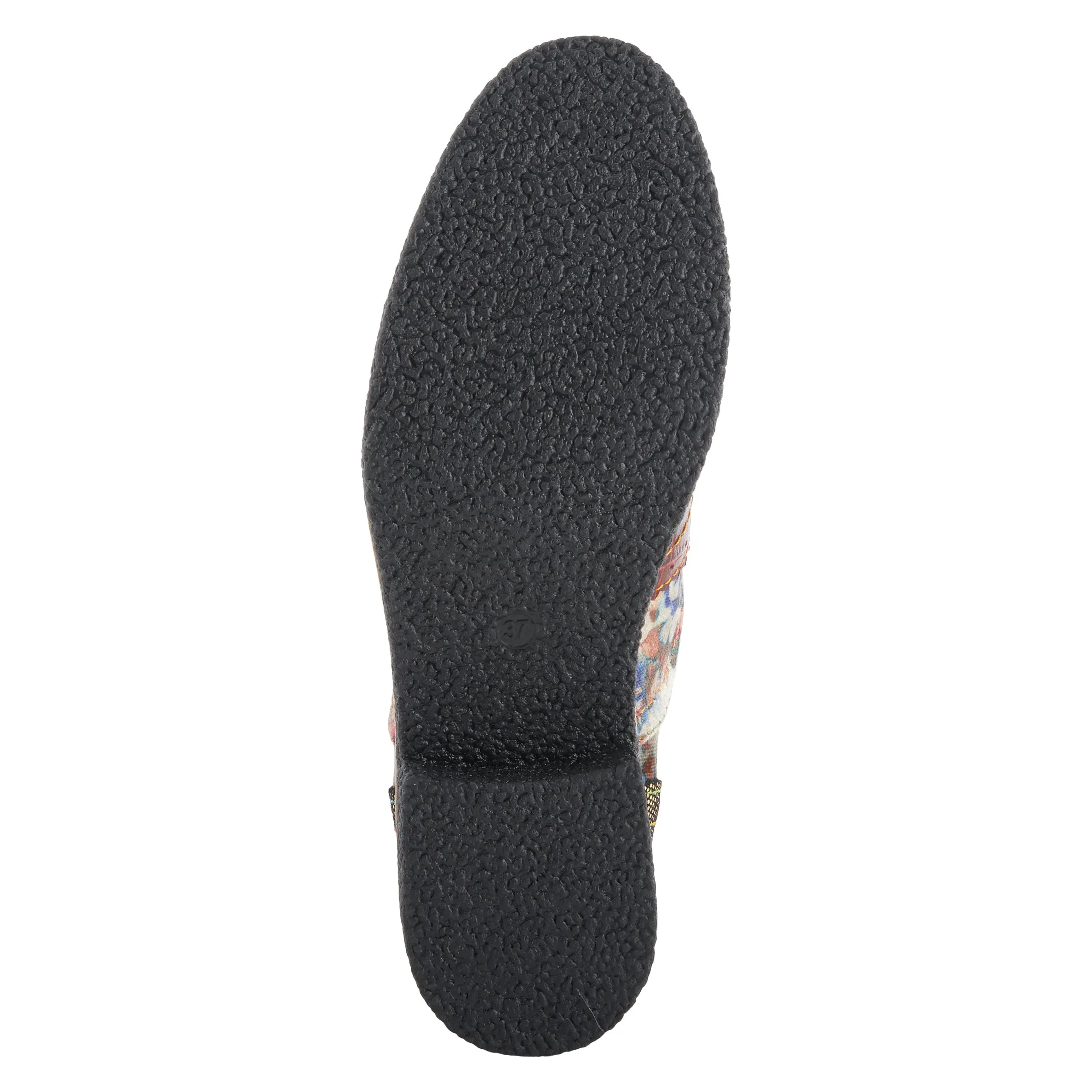 Spring Step Shoes L'Artiste Muggiasti Viv Women’s Leather Floral Velvet Shoes