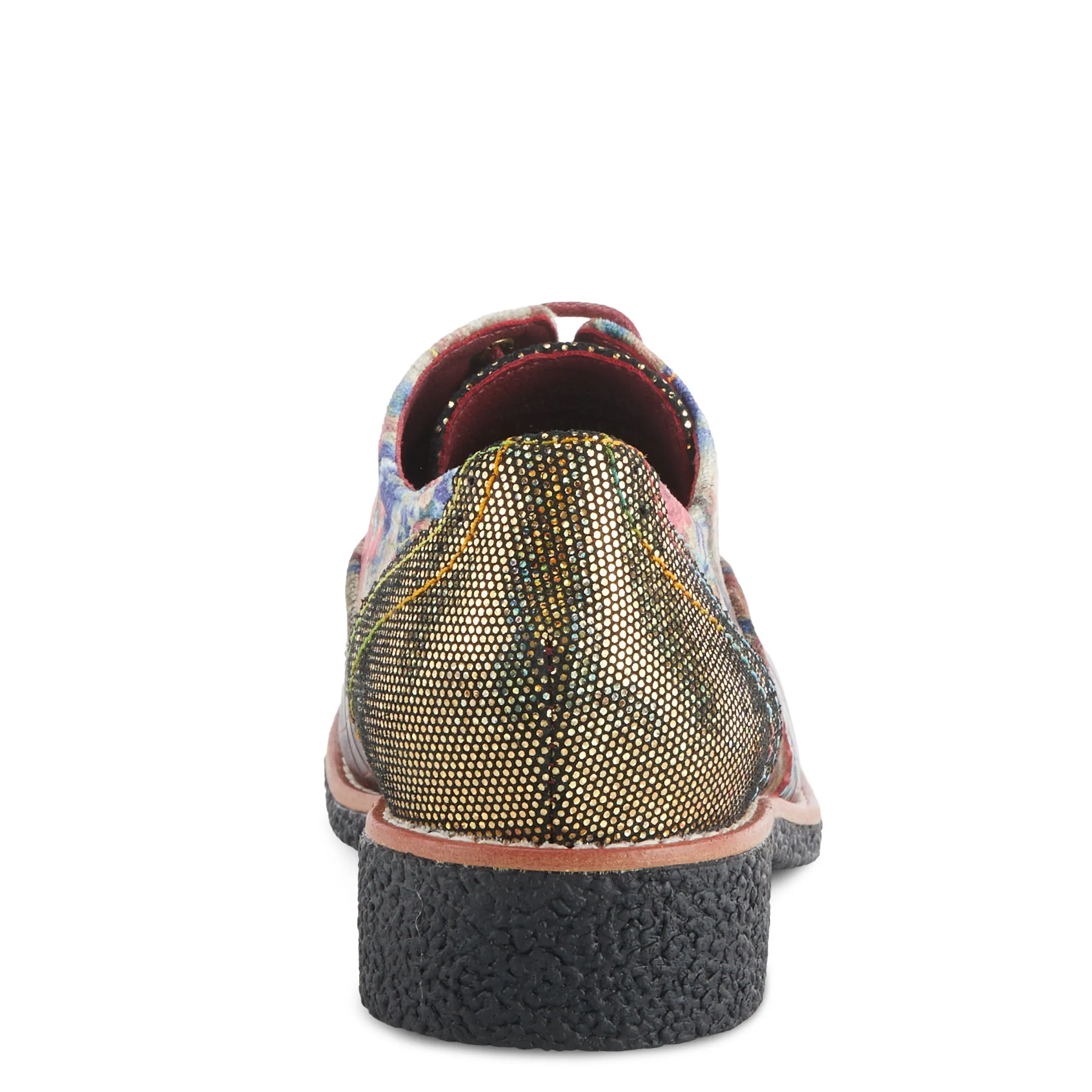 Spring Step Shoes L'Artiste Muggiasti Viv Women’s Leather Floral Velvet Shoes