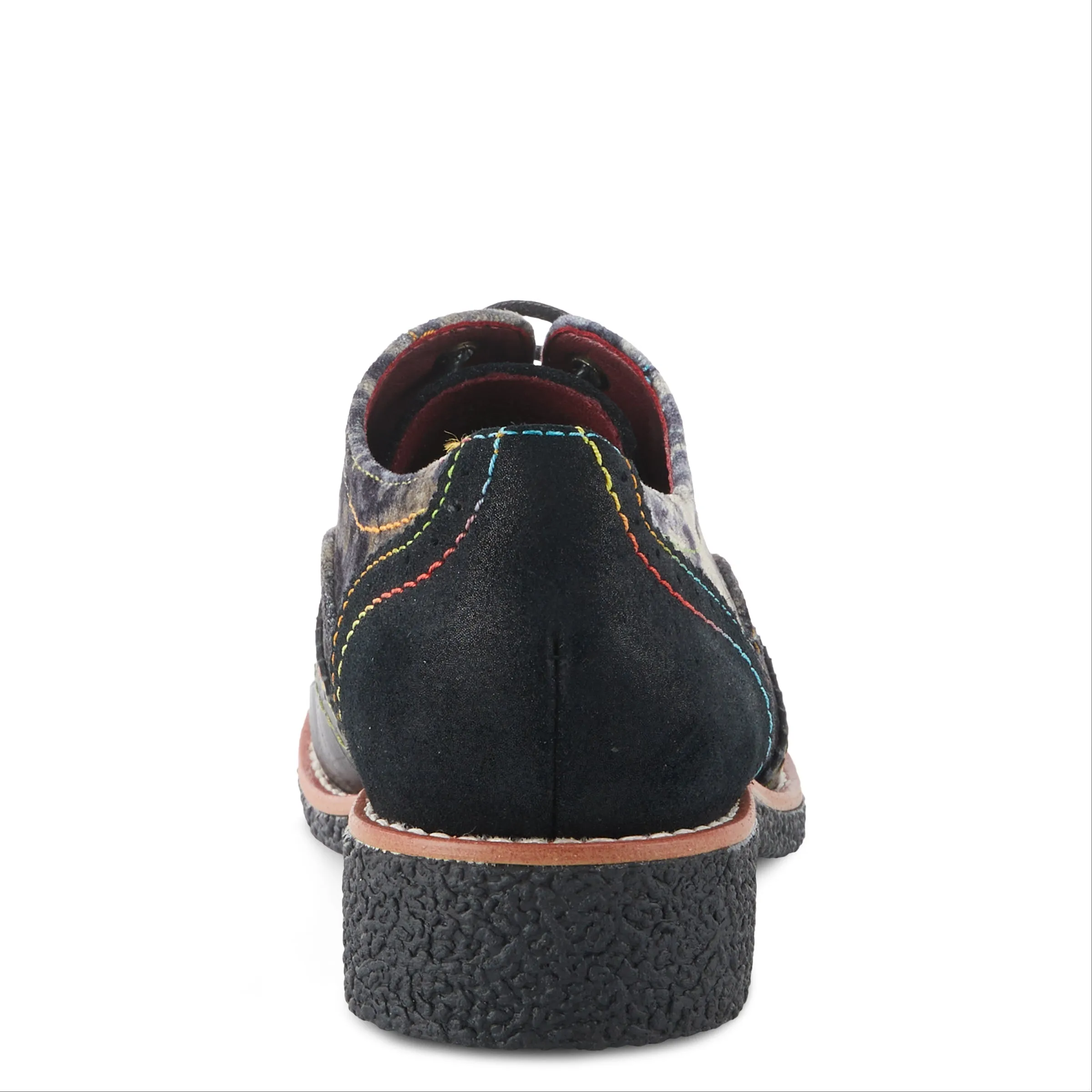Spring Step Shoes L'Artiste Muggiasti Viv Women’s Leather Floral Velvet Shoes