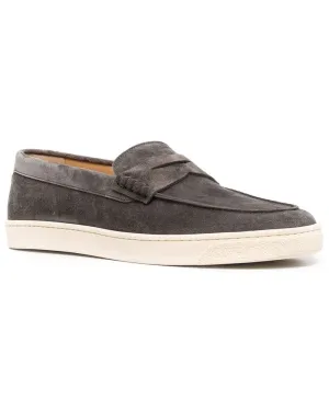Suede Loafer in Grey