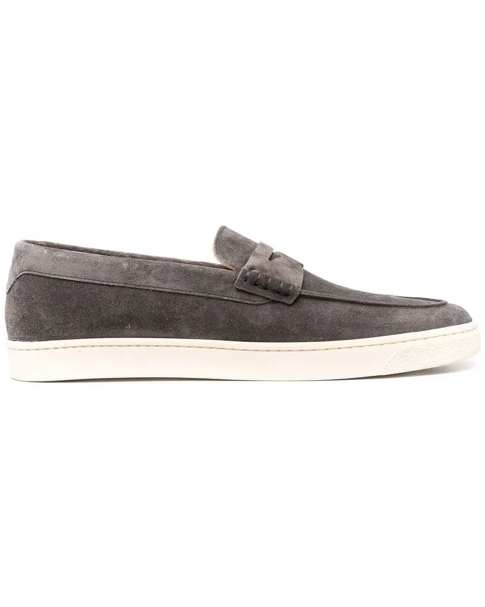 Suede Loafer in Grey