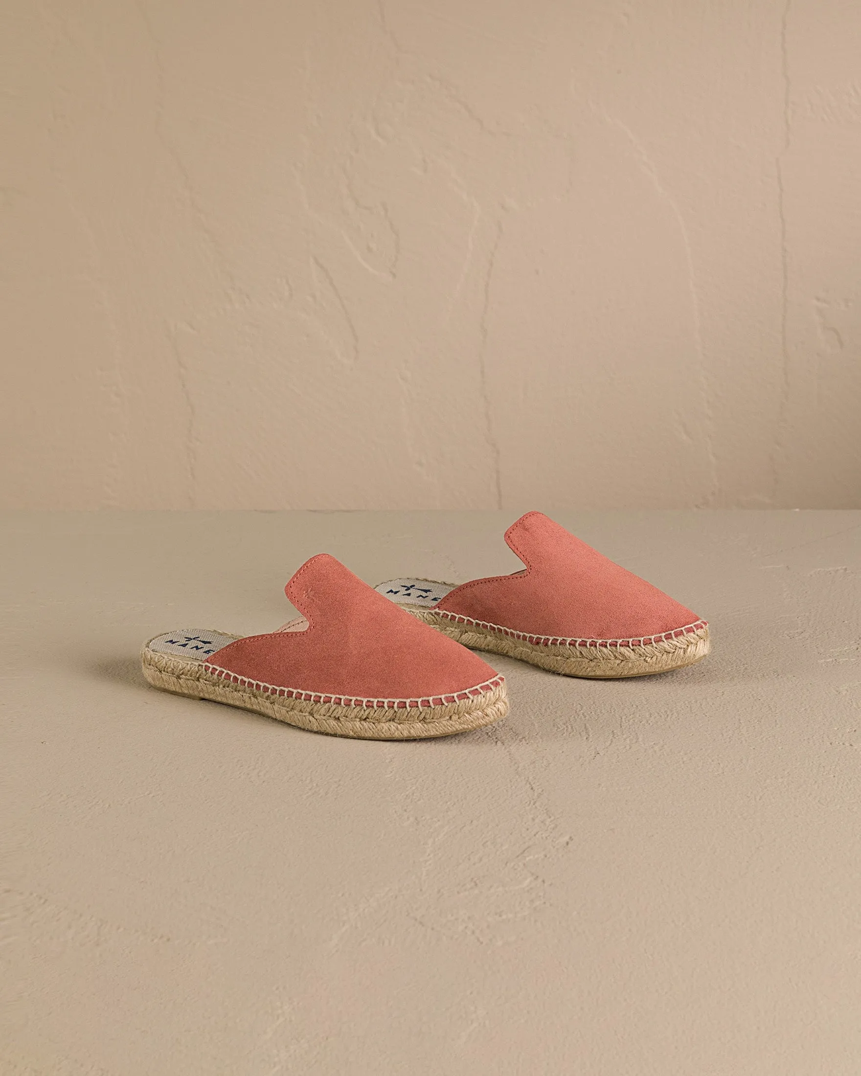 Suede Mules - R70M0 - Hamptons Terracotta