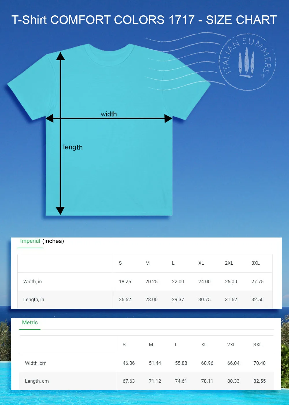 T-shirt CAPRI ISOLA dell AMORE, Italy-inspired relaxed fit shirt, Italy lovers, Capri shirt, island of Love