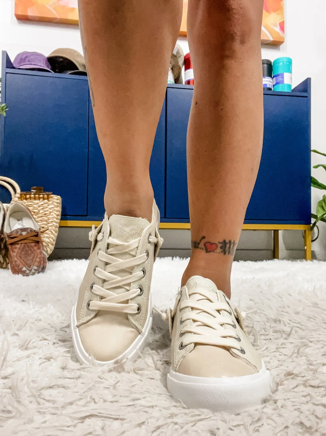 The Martina Sneaker in Champagne (7-11)