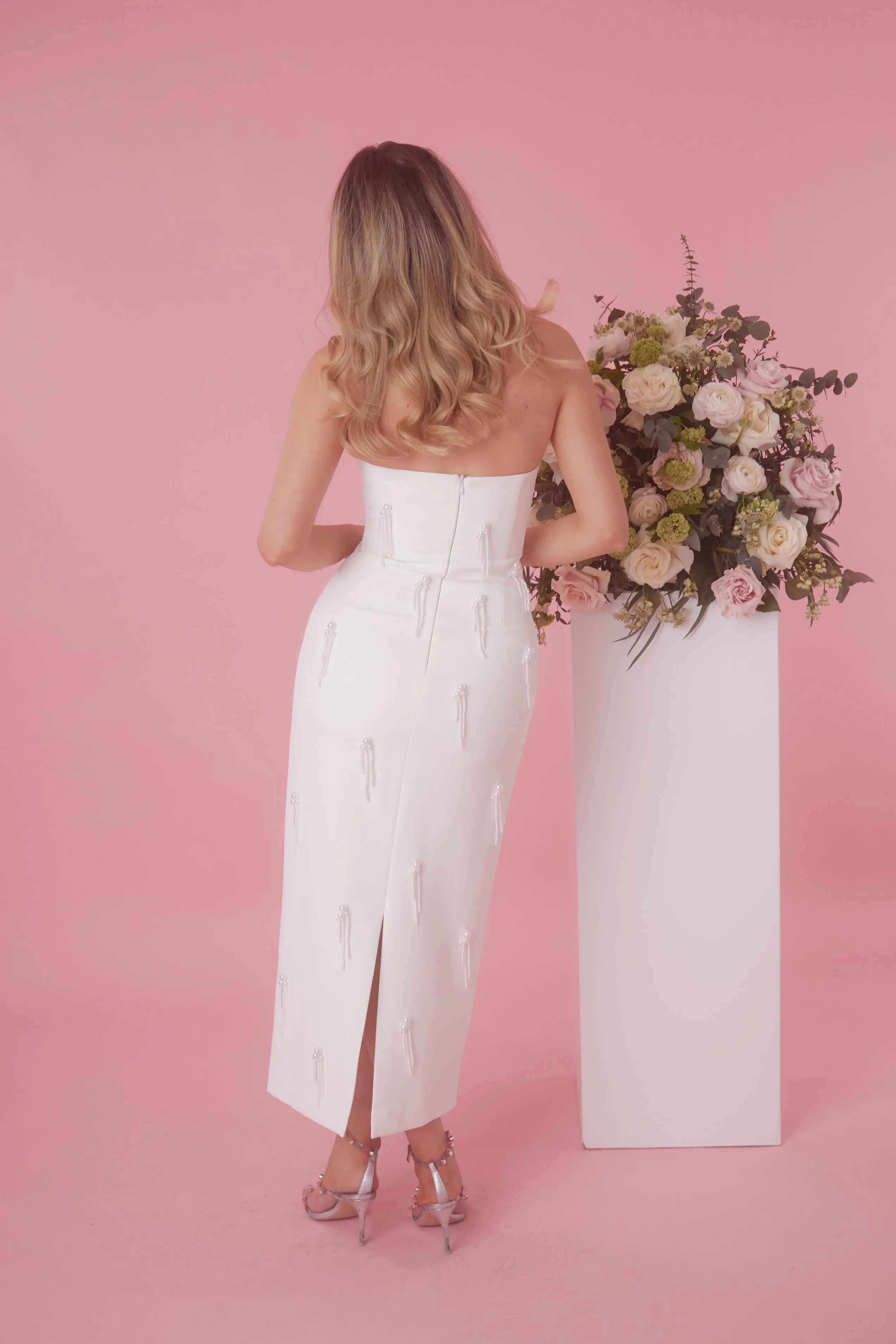 The Ultimate Muse Embellished Midi Dress
